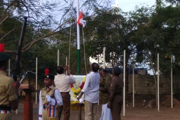 Alagappa Government Arts College Sivaganga Republic day celebrations photo 1